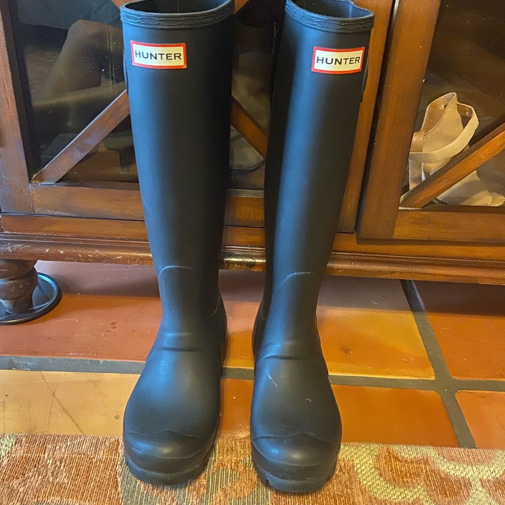 Mate Black Hunter Rain Boots